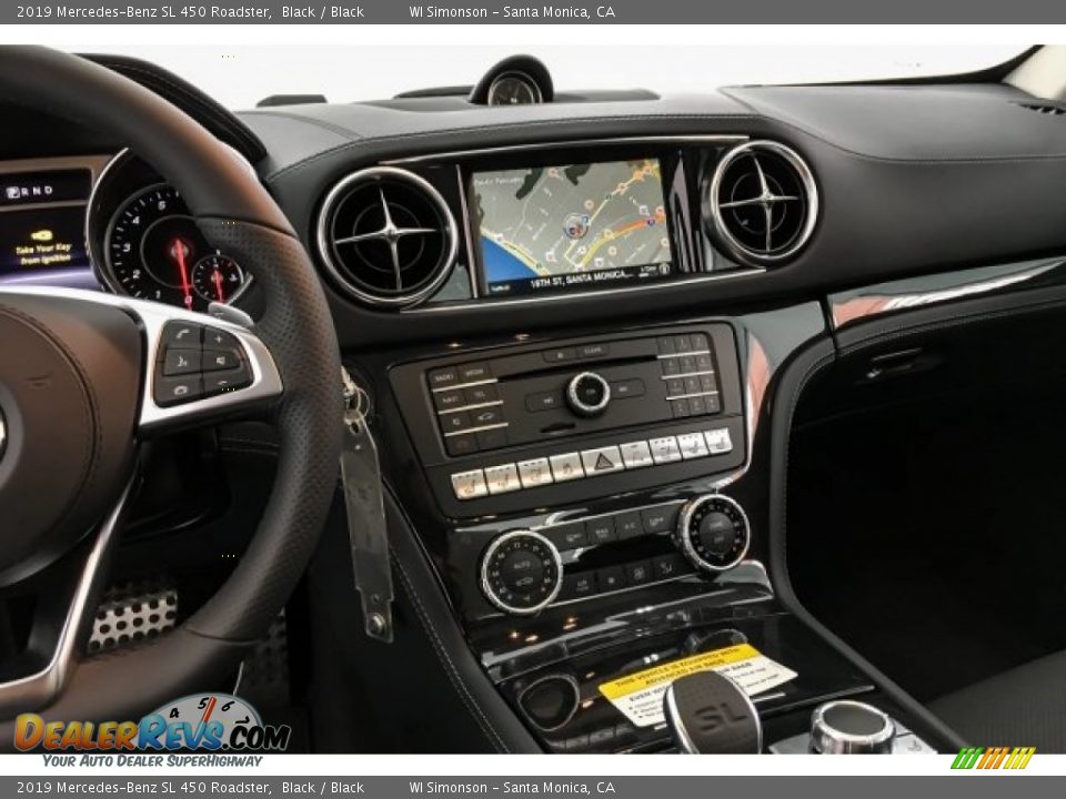 Controls of 2019 Mercedes-Benz SL 450 Roadster Photo #6