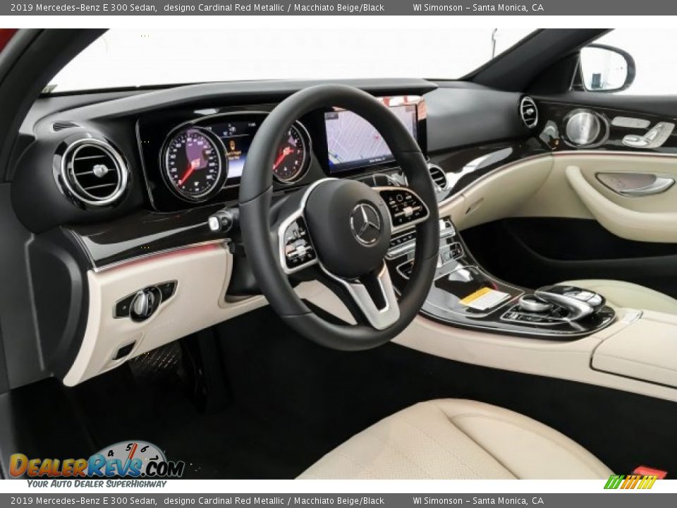 2019 Mercedes-Benz E 300 Sedan designo Cardinal Red Metallic / Macchiato Beige/Black Photo #4