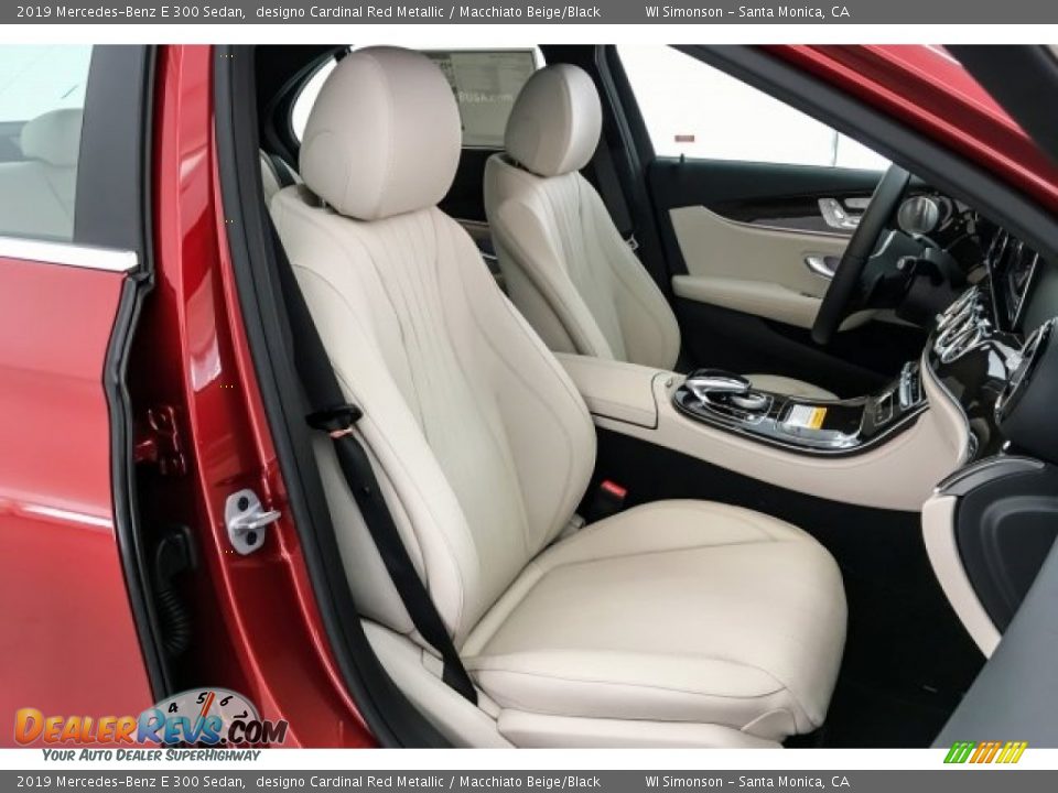 2019 Mercedes-Benz E 300 Sedan designo Cardinal Red Metallic / Macchiato Beige/Black Photo #5