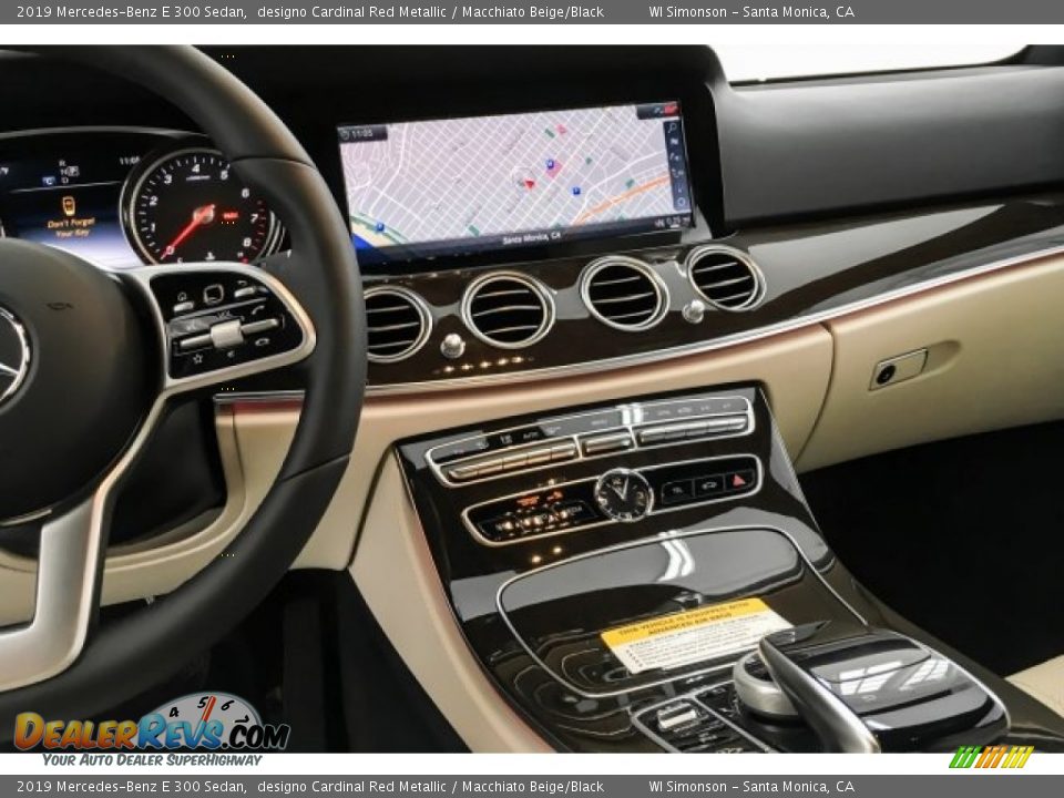 2019 Mercedes-Benz E 300 Sedan designo Cardinal Red Metallic / Macchiato Beige/Black Photo #6