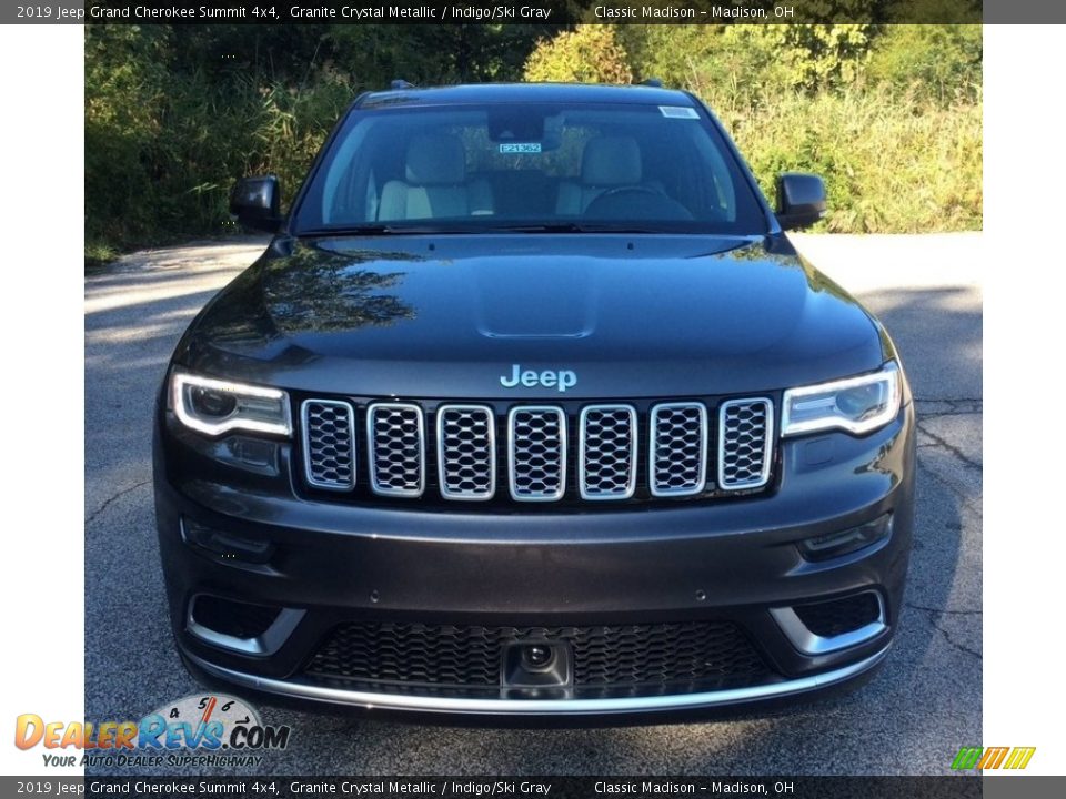 2019 Jeep Grand Cherokee Summit 4x4 Granite Crystal Metallic / Indigo/Ski Gray Photo #2