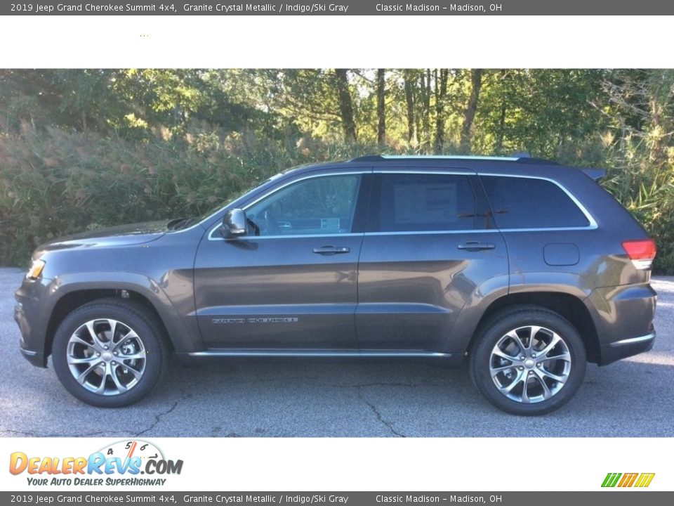 2019 Jeep Grand Cherokee Summit 4x4 Granite Crystal Metallic / Indigo/Ski Gray Photo #3