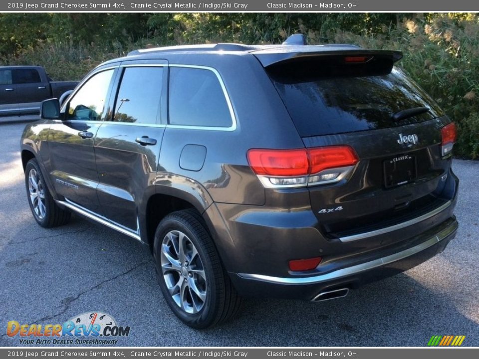 2019 Jeep Grand Cherokee Summit 4x4 Granite Crystal Metallic / Indigo/Ski Gray Photo #4