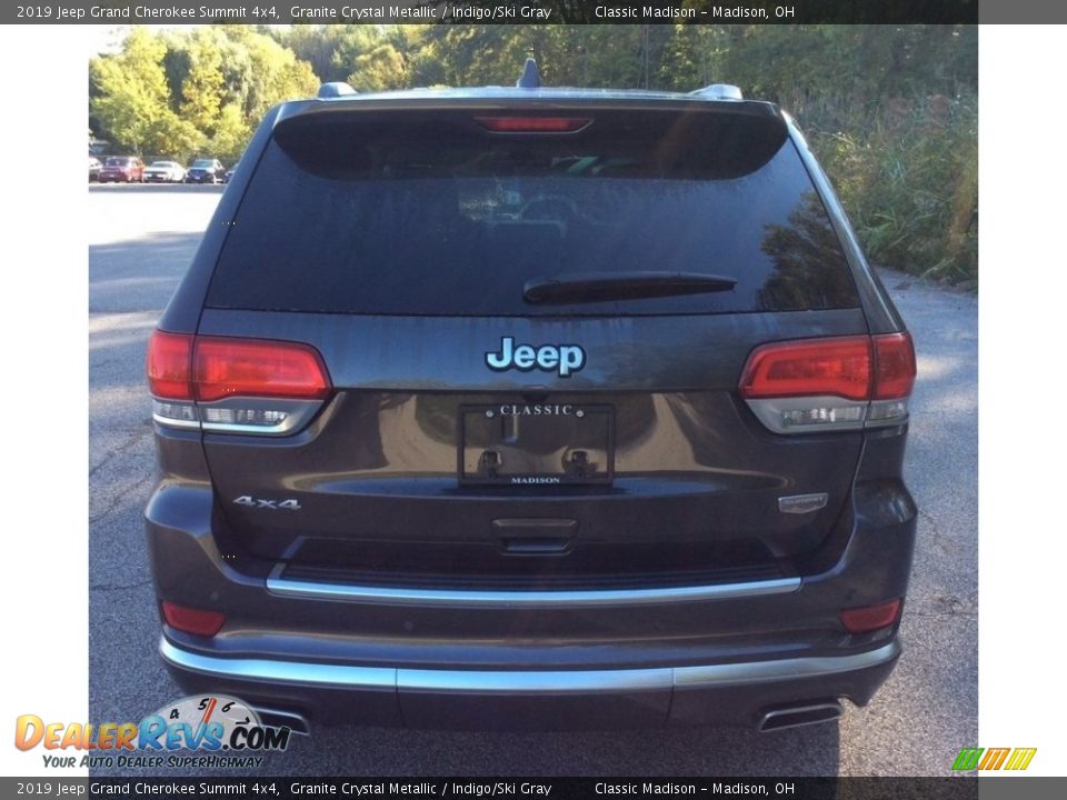 2019 Jeep Grand Cherokee Summit 4x4 Granite Crystal Metallic / Indigo/Ski Gray Photo #5