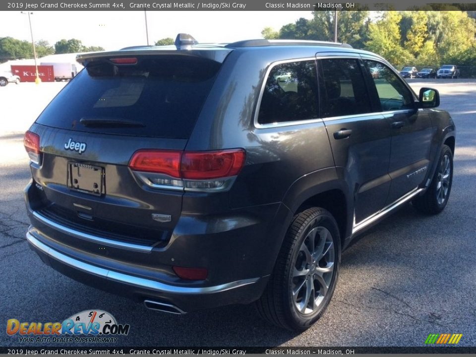 2019 Jeep Grand Cherokee Summit 4x4 Granite Crystal Metallic / Indigo/Ski Gray Photo #6