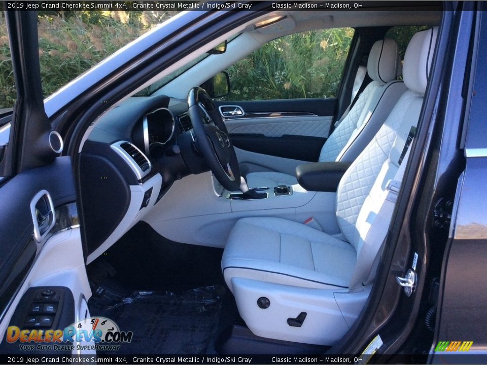 Indigo/Ski Gray Interior - 2019 Jeep Grand Cherokee Summit 4x4 Photo #9
