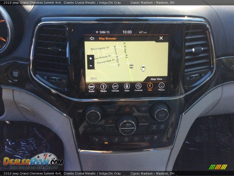 2019 Jeep Grand Cherokee Summit 4x4 Granite Crystal Metallic / Indigo/Ski Gray Photo #14