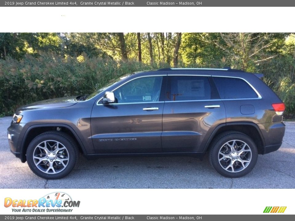 2019 Jeep Grand Cherokee Limited 4x4 Granite Crystal Metallic / Black Photo #3