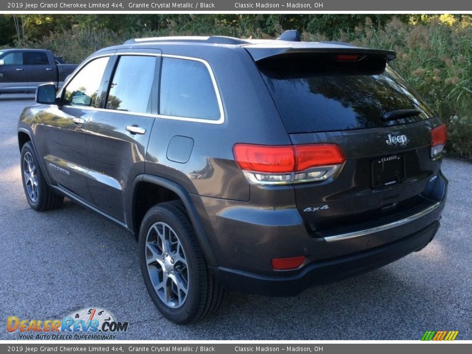 2019 Jeep Grand Cherokee Limited 4x4 Granite Crystal Metallic / Black Photo #4