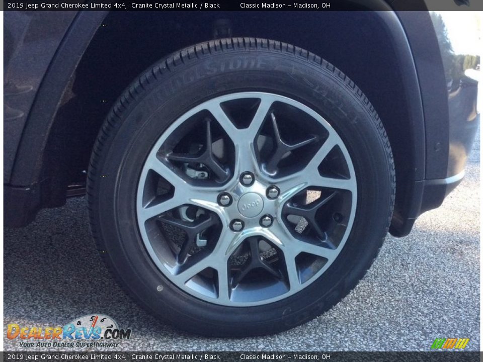 2019 Jeep Grand Cherokee Limited 4x4 Granite Crystal Metallic / Black Photo #7