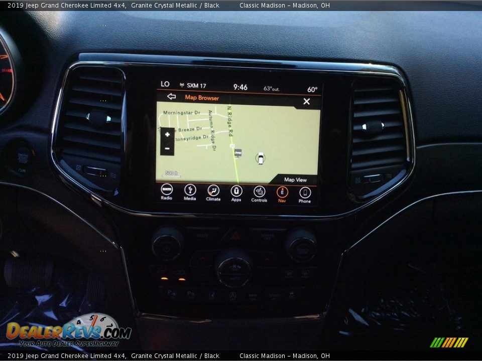 2019 Jeep Grand Cherokee Limited 4x4 Granite Crystal Metallic / Black Photo #15