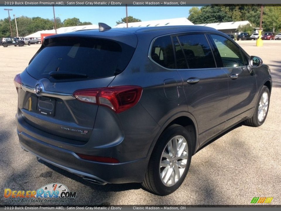 2019 Buick Envision Premium AWD Satin Steel Gray Metallic / Ebony Photo #6