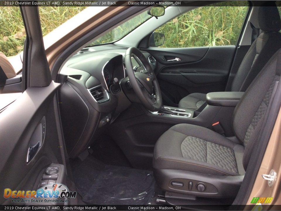 Jet Black Interior - 2019 Chevrolet Equinox LT AWD Photo #9