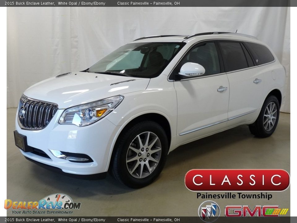 2015 Buick Enclave Leather White Opal / Ebony/Ebony Photo #1
