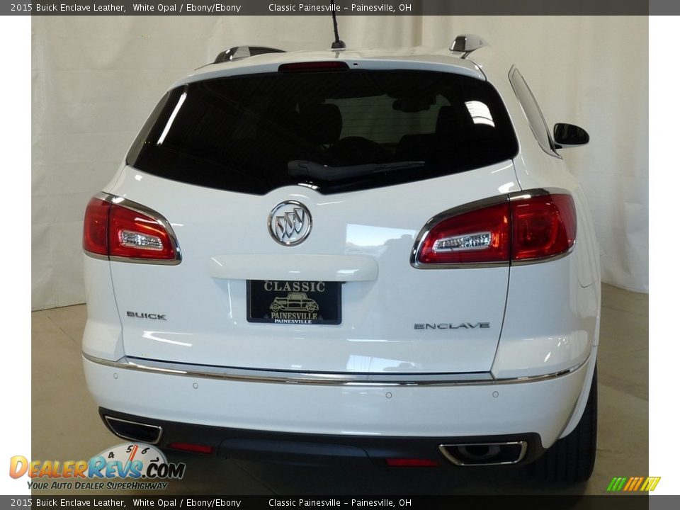 2015 Buick Enclave Leather White Opal / Ebony/Ebony Photo #3