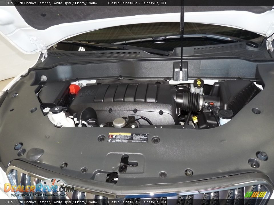 2015 Buick Enclave Leather White Opal / Ebony/Ebony Photo #6