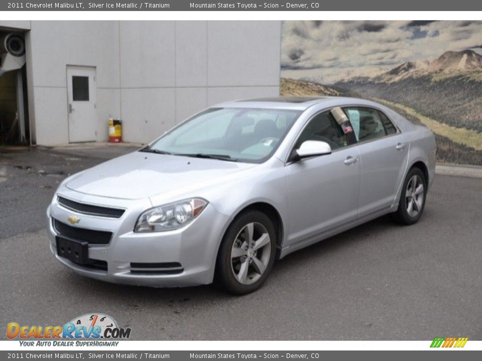 2011 Chevrolet Malibu LT Silver Ice Metallic / Titanium Photo #2