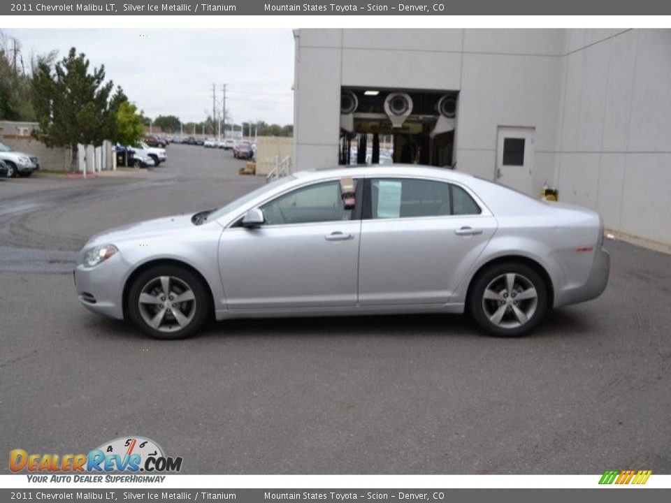 2011 Chevrolet Malibu LT Silver Ice Metallic / Titanium Photo #3