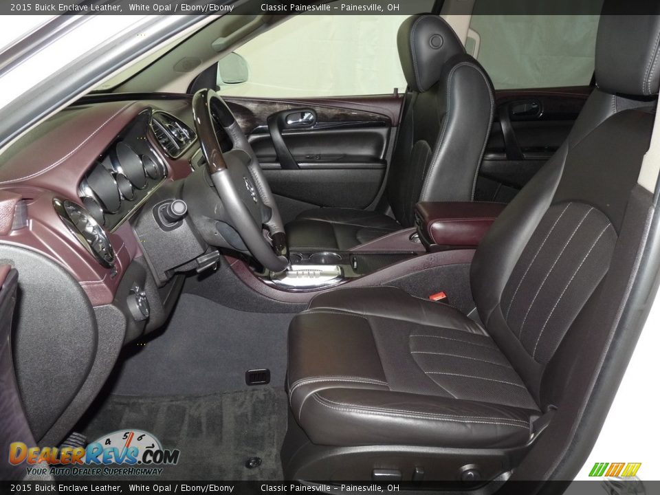 2015 Buick Enclave Leather White Opal / Ebony/Ebony Photo #8