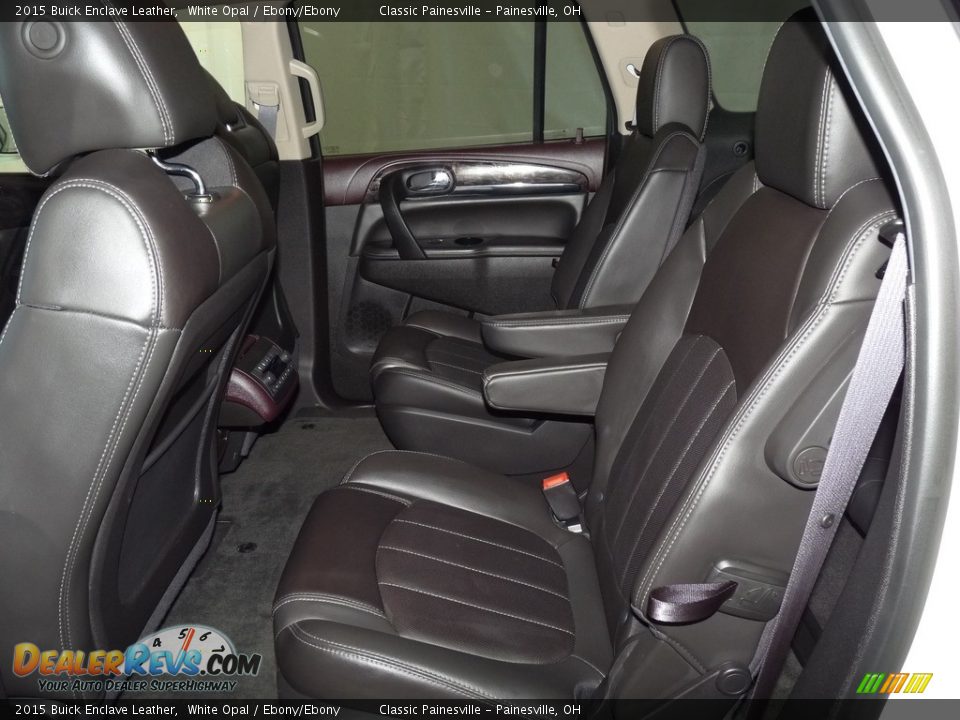 2015 Buick Enclave Leather White Opal / Ebony/Ebony Photo #9