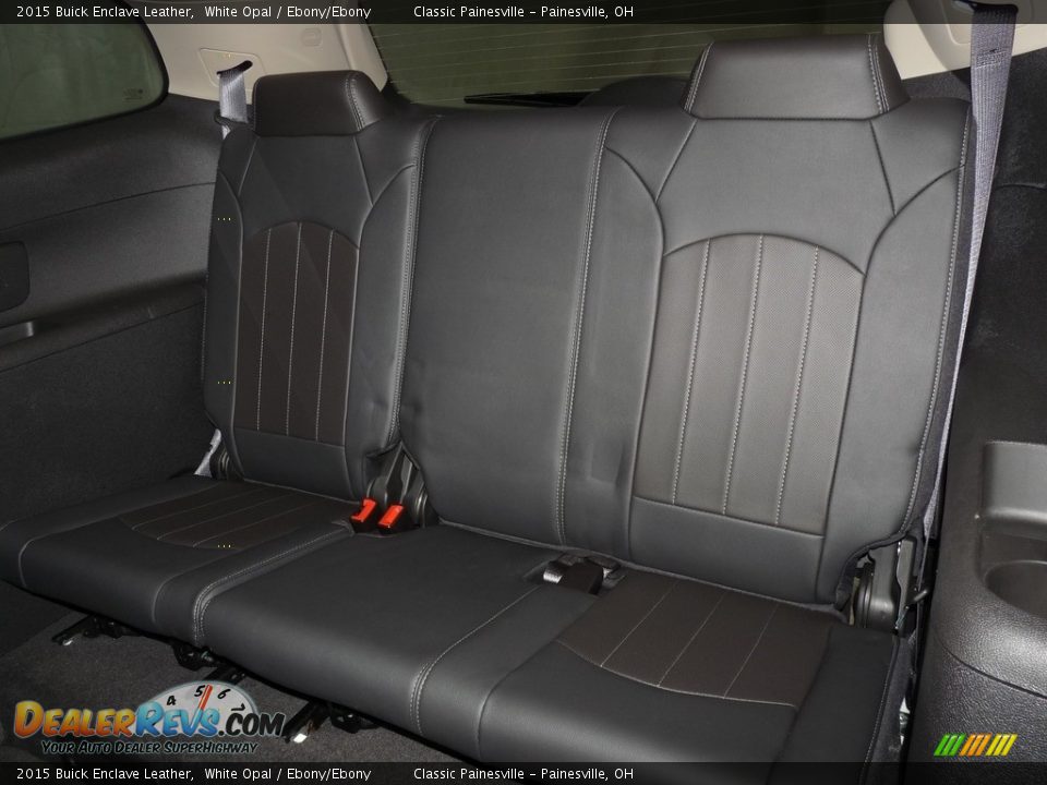 2015 Buick Enclave Leather White Opal / Ebony/Ebony Photo #10
