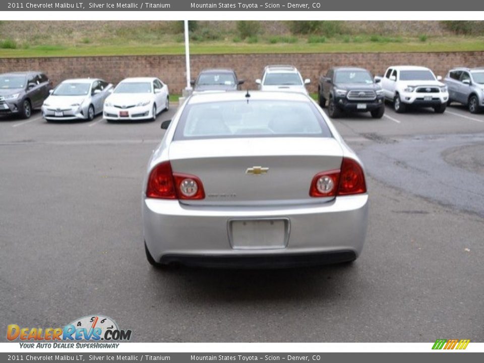 2011 Chevrolet Malibu LT Silver Ice Metallic / Titanium Photo #5