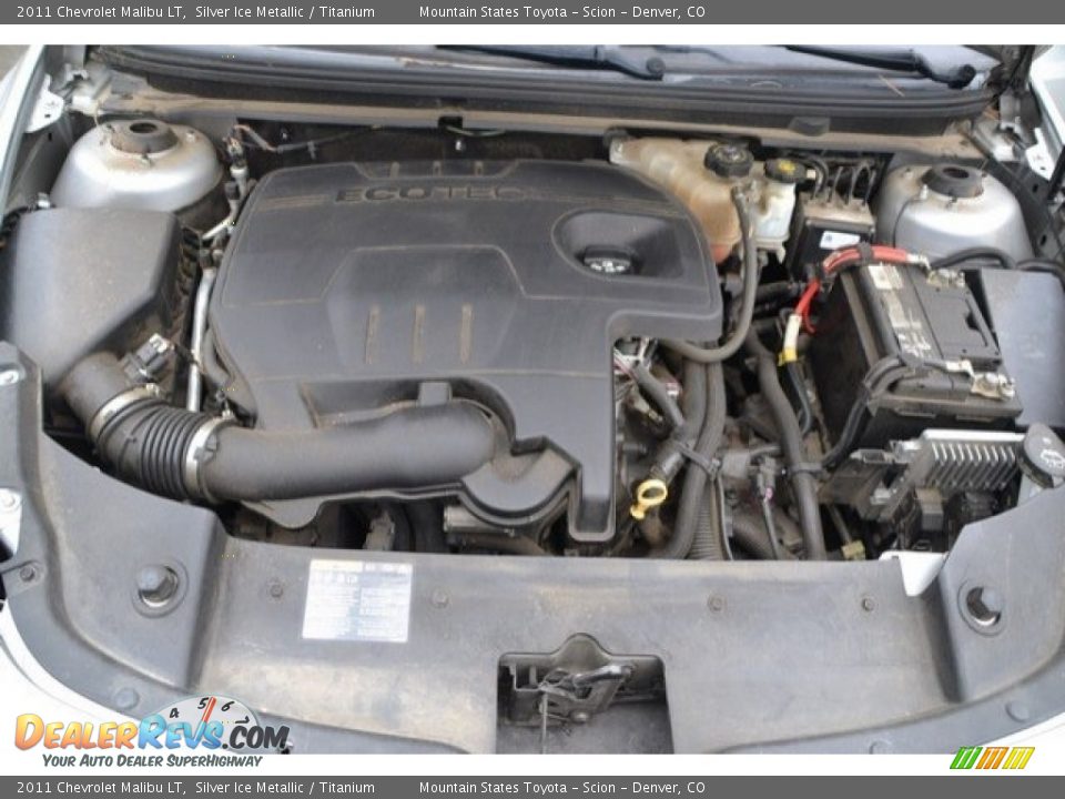 2011 Chevrolet Malibu LT Silver Ice Metallic / Titanium Photo #9