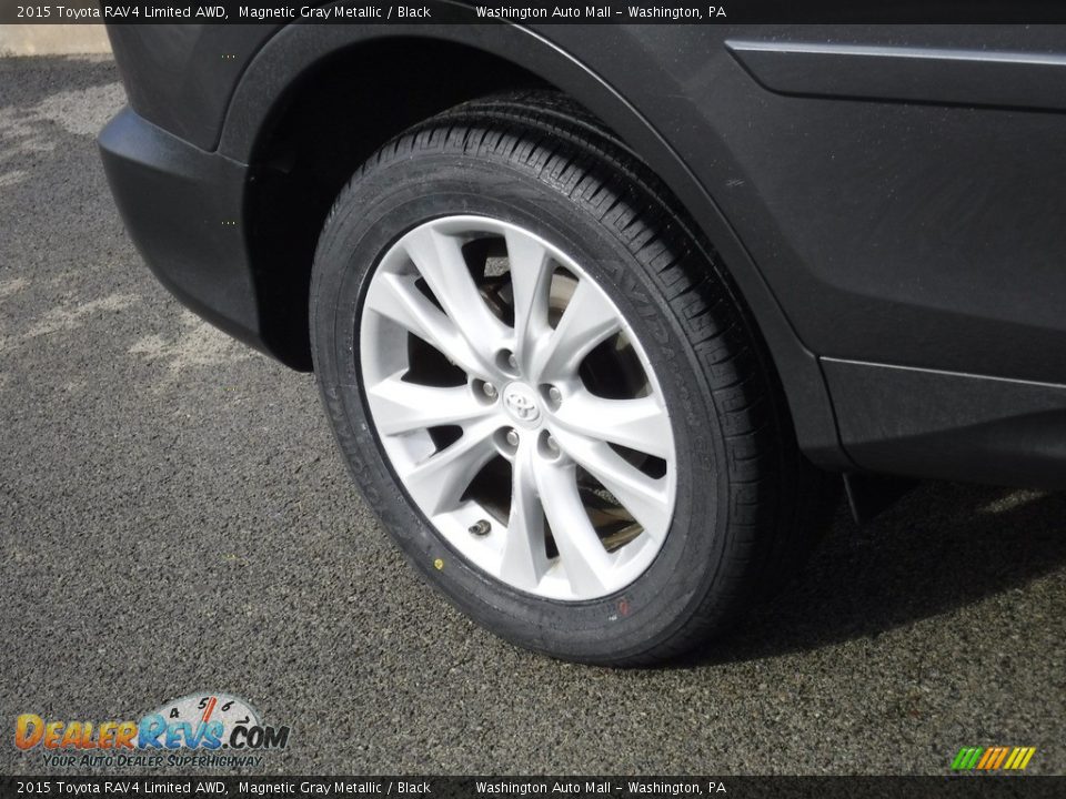 2015 Toyota RAV4 Limited AWD Magnetic Gray Metallic / Black Photo #3