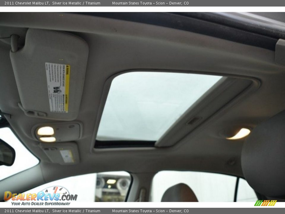 2011 Chevrolet Malibu LT Silver Ice Metallic / Titanium Photo #10