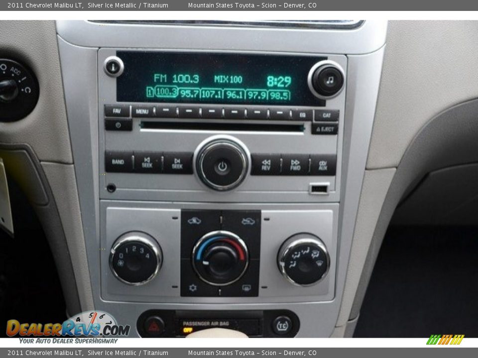 2011 Chevrolet Malibu LT Silver Ice Metallic / Titanium Photo #11