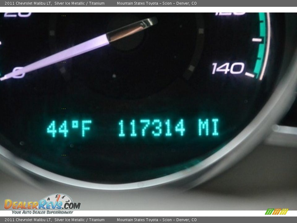 2011 Chevrolet Malibu LT Silver Ice Metallic / Titanium Photo #12