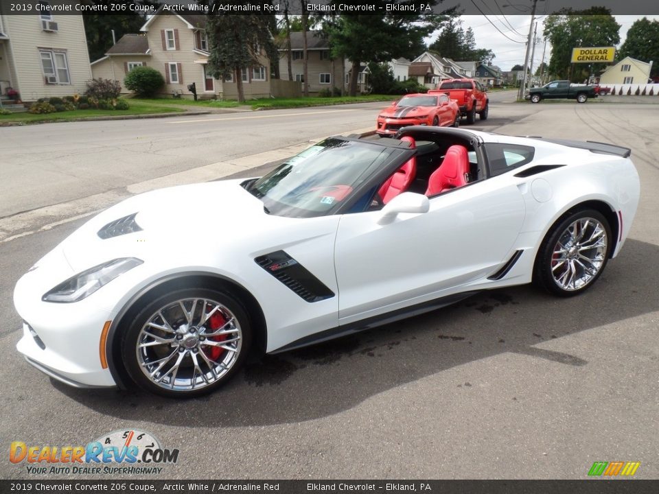 Arctic White 2019 Chevrolet Corvette Z06 Coupe Photo #5