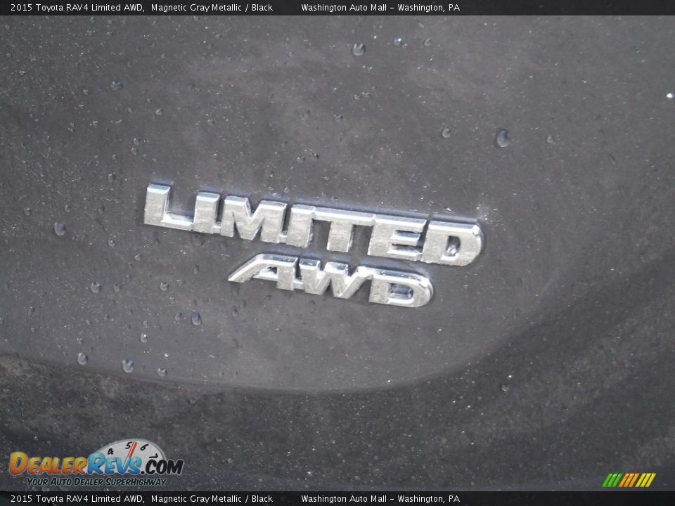 2015 Toyota RAV4 Limited AWD Magnetic Gray Metallic / Black Photo #10