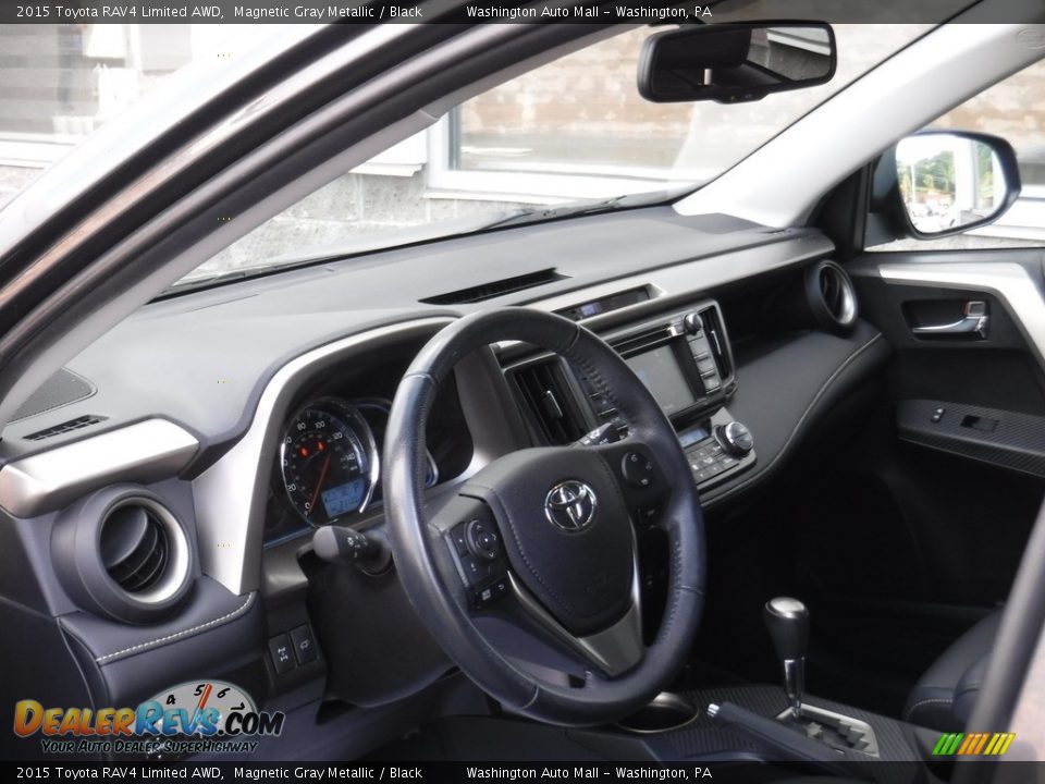 2015 Toyota RAV4 Limited AWD Magnetic Gray Metallic / Black Photo #12