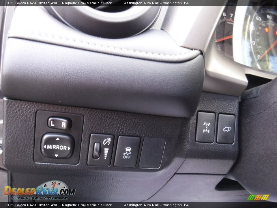 2015 Toyota RAV4 Limited AWD Magnetic Gray Metallic / Black Photo #13