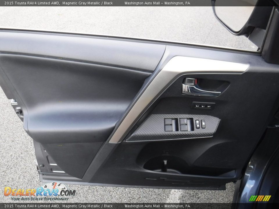 2015 Toyota RAV4 Limited AWD Magnetic Gray Metallic / Black Photo #14