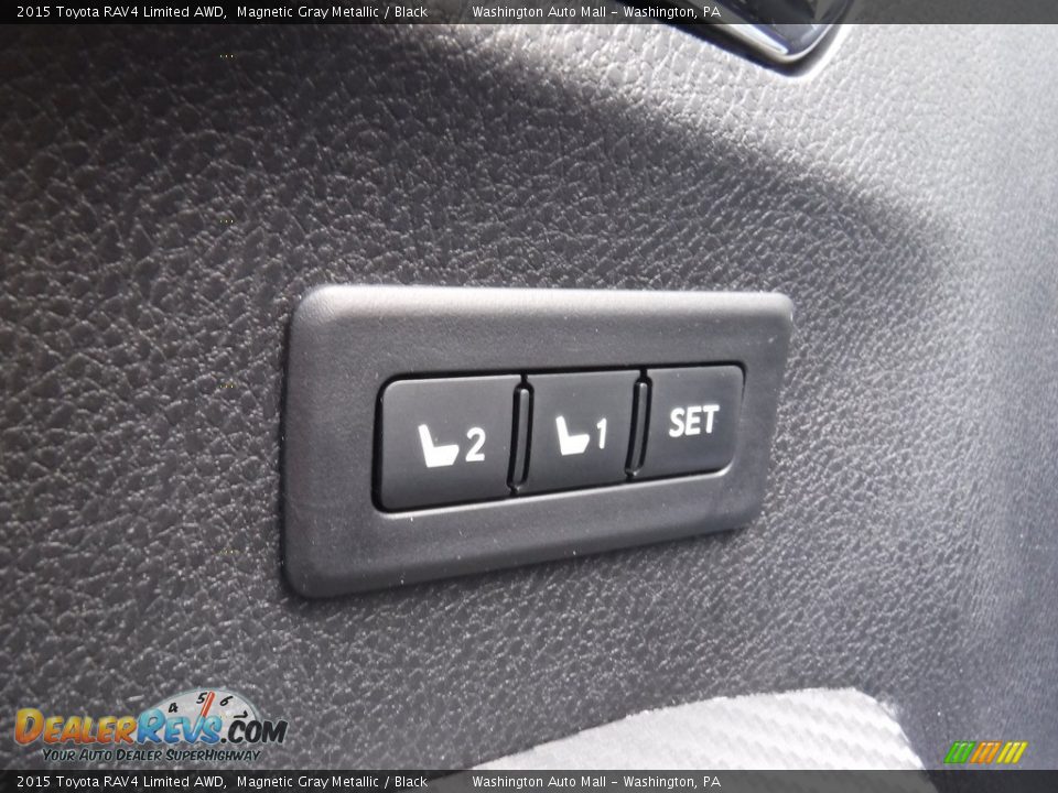2015 Toyota RAV4 Limited AWD Magnetic Gray Metallic / Black Photo #15