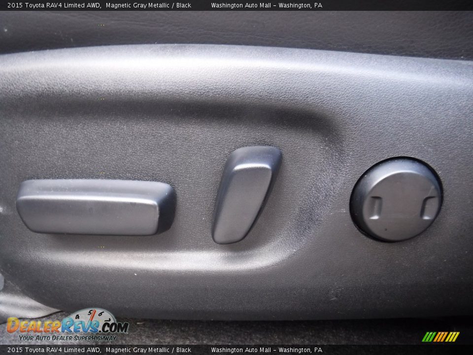 2015 Toyota RAV4 Limited AWD Magnetic Gray Metallic / Black Photo #17