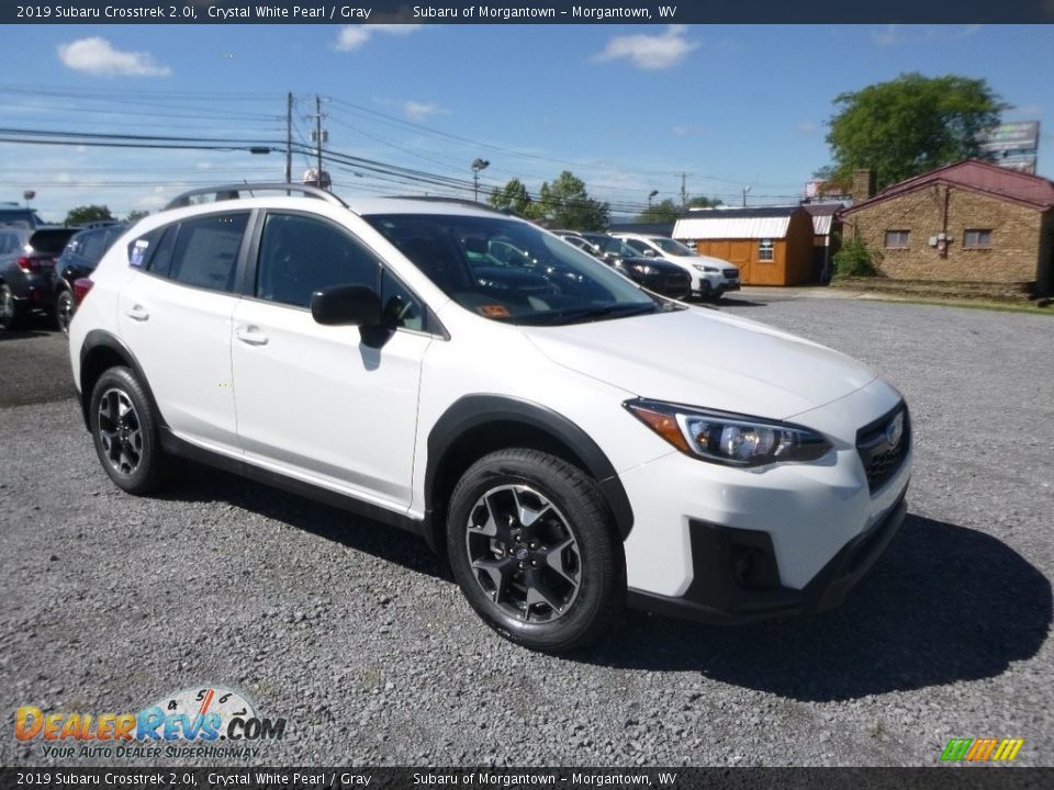 2019 Subaru Crosstrek 2.0i Crystal White Pearl / Gray Photo #1