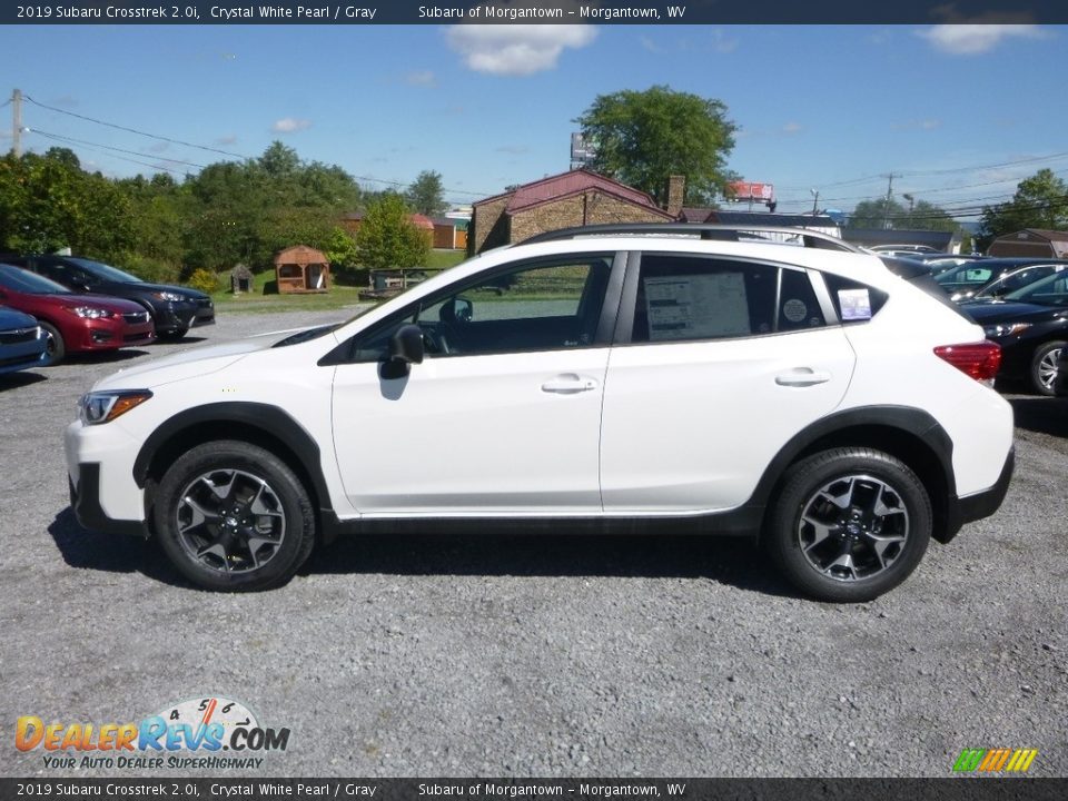 2019 Subaru Crosstrek 2.0i Crystal White Pearl / Gray Photo #2