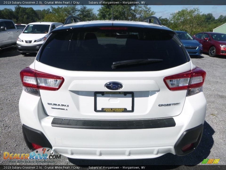 2019 Subaru Crosstrek 2.0i Crystal White Pearl / Gray Photo #4