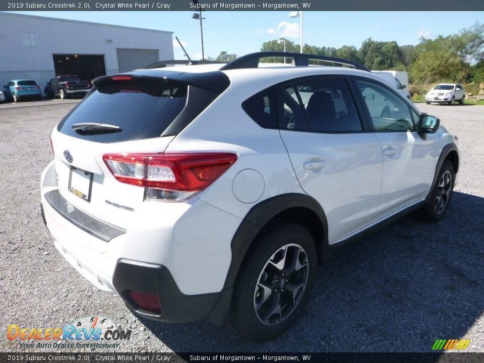 2019 Subaru Crosstrek 2.0i Crystal White Pearl / Gray Photo #5