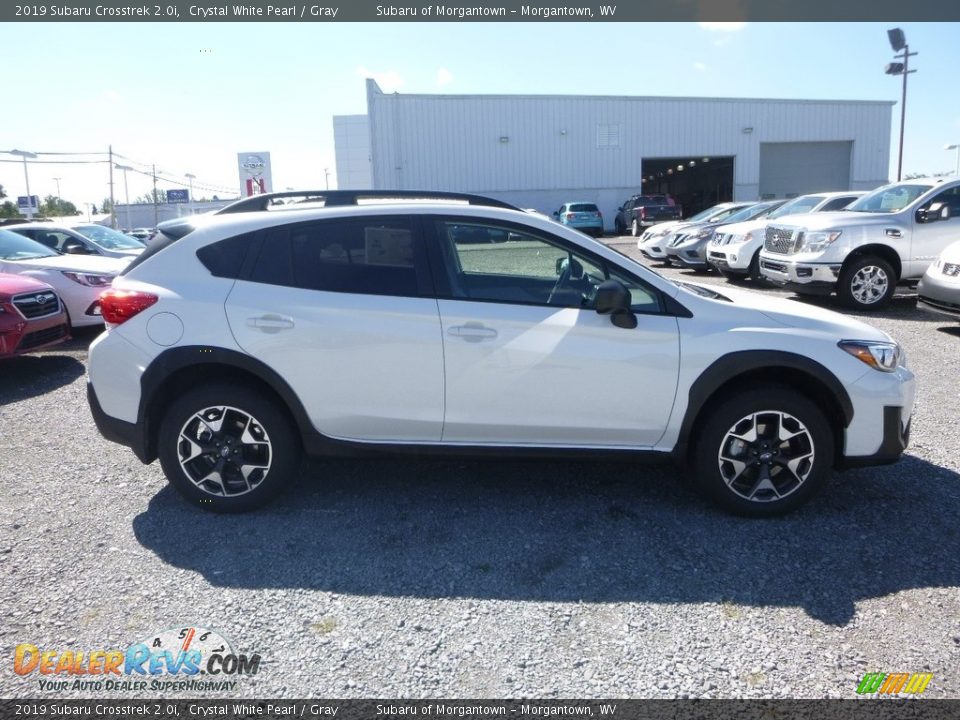 2019 Subaru Crosstrek 2.0i Crystal White Pearl / Gray Photo #6