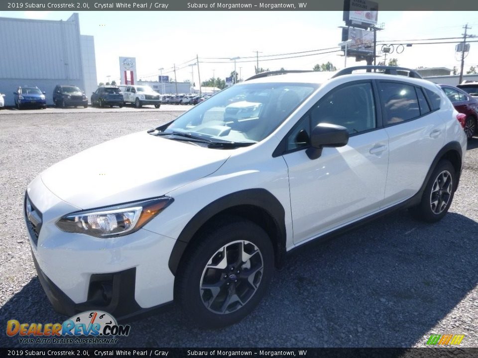 2019 Subaru Crosstrek 2.0i Crystal White Pearl / Gray Photo #7