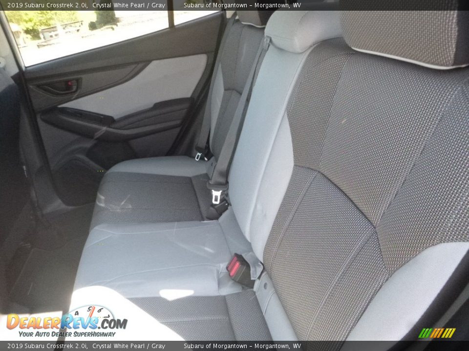 2019 Subaru Crosstrek 2.0i Crystal White Pearl / Gray Photo #11