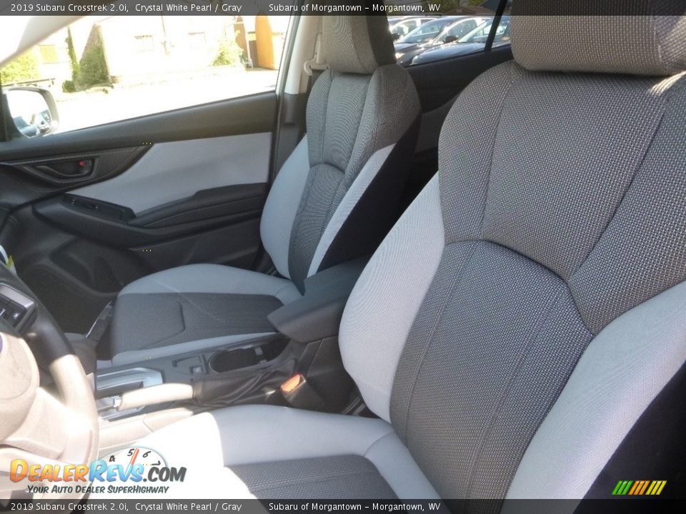 2019 Subaru Crosstrek 2.0i Crystal White Pearl / Gray Photo #14