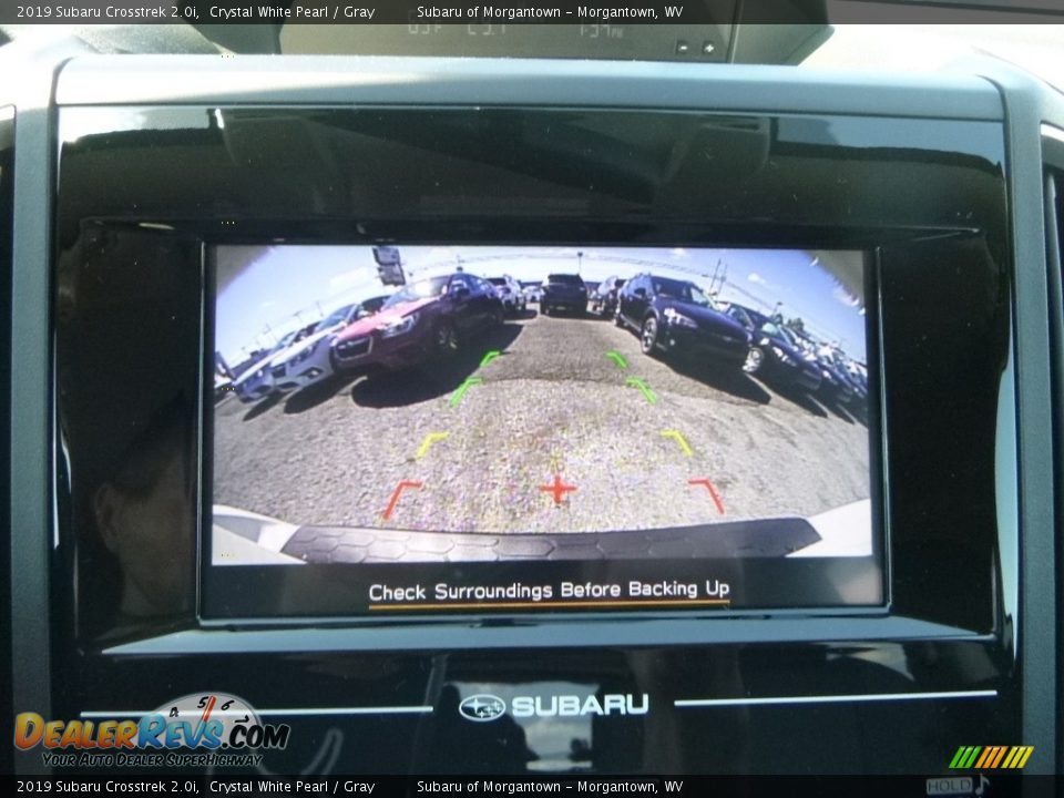 2019 Subaru Crosstrek 2.0i Crystal White Pearl / Gray Photo #17