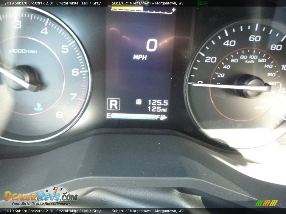 2019 Subaru Crosstrek 2.0i Crystal White Pearl / Gray Photo #20