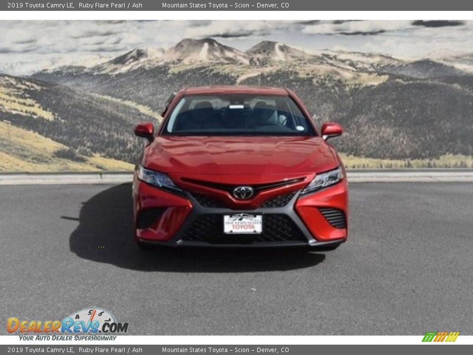 2019 Toyota Camry LE Ruby Flare Pearl / Ash Photo #2