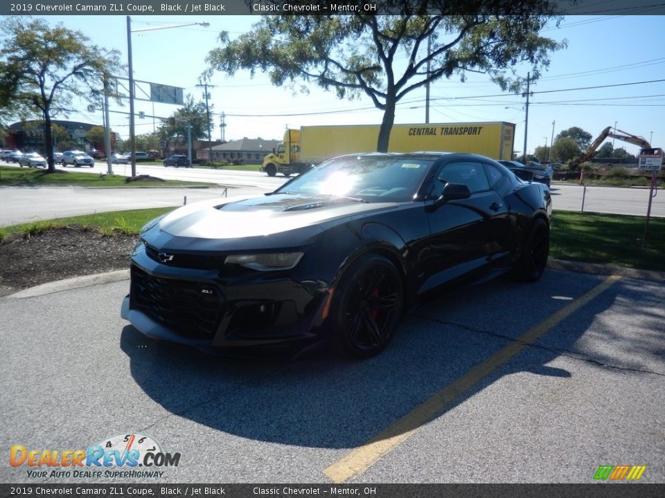 2019 Chevrolet Camaro ZL1 Coupe Black / Jet Black Photo #1